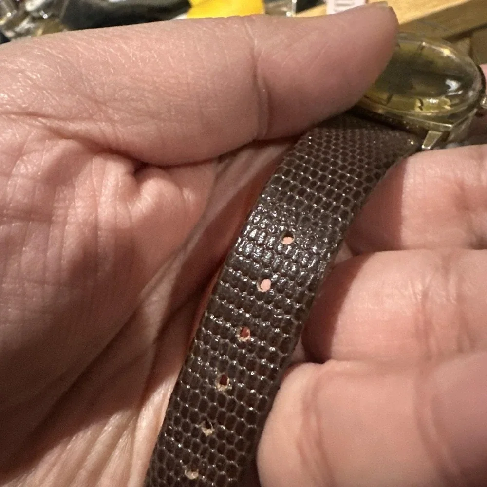 Works VTG Timex Electric Dynabeat Sunburst Mens Watch Gold Stuller Strap 34mm 7" - Picture 8 of 13